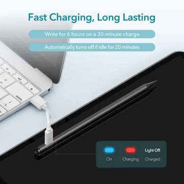 Digitální magnetické pero ESR pro Apple iPad Black