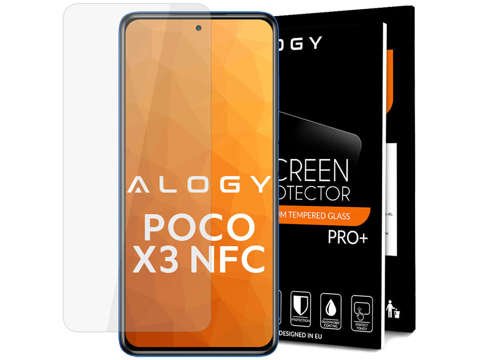 Displej Alogy Tempered Glass pro Xiaomi Poco X3 NFC / X3 PRO / Redmi Note 9S / Redmi Note 9 Pro