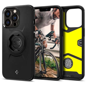 Držák na kolo Etui Spigen Gearlock GCF142 pro Apple iPhone 13 Pro Black