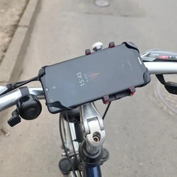Držák telefonu na kolo s gumičkou U18313