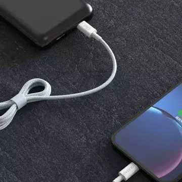 Dudao L6E kabel USB typu C - Lightning PD 20W bílý (L6E)