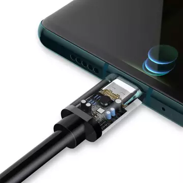 Dudao kabel USB kabel - USB Type C Super Fast Charge 1 m černý (L5G-Black)