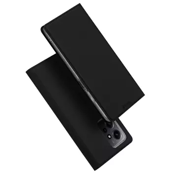 Dux Ducis Skin Pro Case pro Xiaomi Redmi Note 12 Flip Card Wallet Stand Black