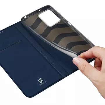 Dux Ducis Skin Pro Case pro Xiaomi Redmi Note 12 Pro Flip Card Wallet Stand Blue