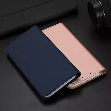 Dux Ducis Skin Pro iPhone 15 pouzdro s klopou a peněženkou - modré