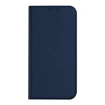 Dux Ducis Skin Pro iPhone 15 pouzdro s klopou a peněženkou - modré
