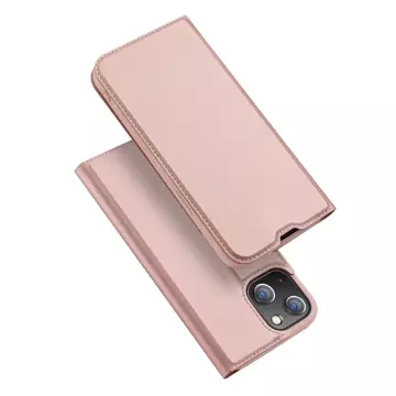 Dux Ducis Skin Pro pouzdro flipový kryt pro iPhone 13 mini růžový