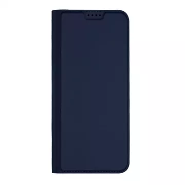 Dux Ducis Skin Pro pouzdro s klopou a slotem na kartu pro Xiaomi Redmi Note 13 5G - modré