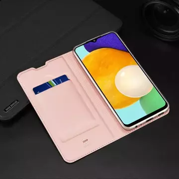 Dux Ducis Skin Pro pouzdrový kryt s flipem Samsung Galaxy A03s černý