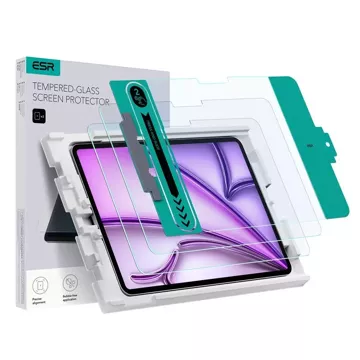 ESR Tempered Glass 2-pack pro Apple iPad Air 13 2024 Clear