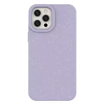 Eco Case Case pro iPhone 12 Pro Max Silikonový kryt telefonu Shell Purple