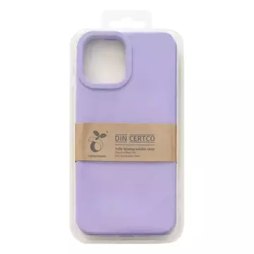 Eco Case Case pro iPhone 12 Pro Max Silikonový kryt telefonu Shell Purple