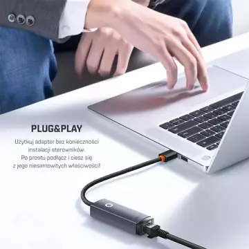 Ethernetový adaptér USB-C do RJ45 LAN 100 Mb/s