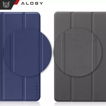 Etui Alogy Book Cover Case pro Lenovo M10 3gen. 10,1” 2022 TB-328FU TB-328XU Granatowe