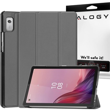 Etui Alogy Book Cover Case pro Lenovo Tab M9 2023 TB310XU TB310FU Szare