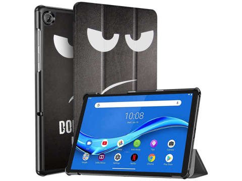 Etui Alogy Book Cover pro Lenovo M10 Plus 10.3 TB-X606 Nedotýkejte se mé podložky