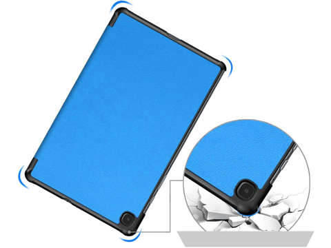 Etui Alogy Book Cover pro Samsung Galaxy Tab S6 Lite 10.4 P610/ P615 Niebieskie