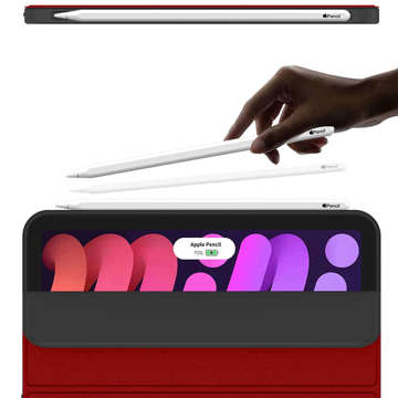 Etui Alogy Smart Pencil Case pro Apple iPad Mini 6 2021 Czerwone