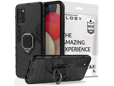 Etui Alogy Stand Ring Armor pro Samsung Galaxy A02s/A03s 164mm černá