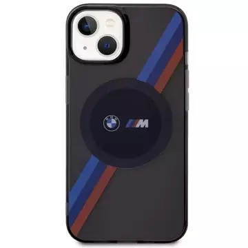 Etui BMW BMHMP14SHDTK pro iPhone 14 6,1" Tricolor Stripes MagSafe