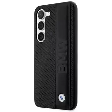 Etui BMW od Samsungu Galaxy S23 Plus HardCase s koženou texturou