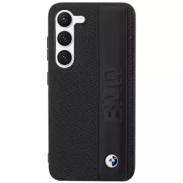 Etui BMW od Samsungu Galaxy S23 Plus HardCase s koženou texturou