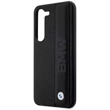 Etui BMW od Samsungu Galaxy S23 Plus HardCase s koženou texturou