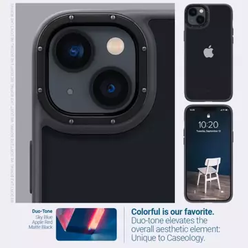 Etui Caseology Skyfall pro Apple iPhone 14 Plus Matte Black