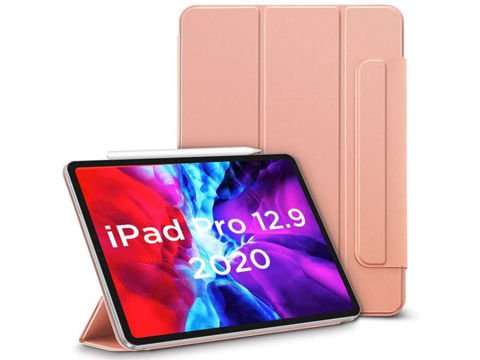 Etui ESR Rebound Magnetic do Apple iPad Pro 12.9 2020 Rose Gold