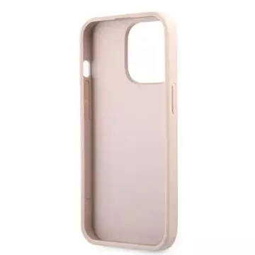 Etui Guess GUHCP13L4GMGPI pro iPhone 13 Pro / 13 6,1" pevný obal 4G velké kovové logo