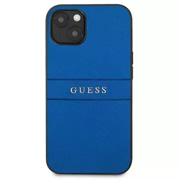 Etui Guess GUHCP13SPSASBBL pro iPhone 13 mini 5,4" Saffiano Strap