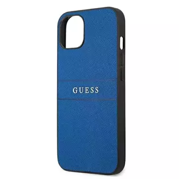 Etui Guess GUHCP13SPSASBBL pro iPhone 13 mini 5,4" Saffiano Strap