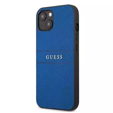 Etui Guess GUHCP13SPSASBBL pro iPhone 13 mini 5,4" Saffiano Strap