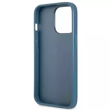 Etui Guess GUHCP13XP4TPB do iPhone 13 Pro Max 6,7" pevný kryt 4G slot na karty s trojúhelníkovým logem