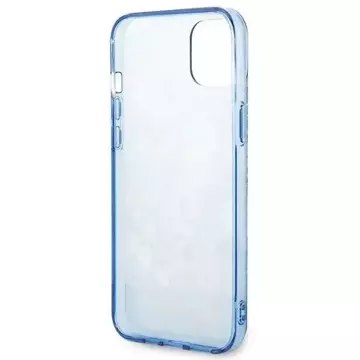 "Etui Guess GUHCP14MHGPLHB do Apple iPhone 14 Plus 6,7\" černé/modré pevné pouzdro Porcelain Collection"