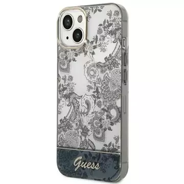 "Etui Guess GUHCP14MHGPLHG do Apple iPhone 14 Plus 6,7\" szary/grey hardcase Porcelain Collection"