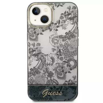 "Etui Guess GUHCP14MHGPLHG do Apple iPhone 14 Plus 6,7\" szary/grey hardcase Porcelain Collection"