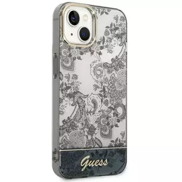 "Etui Guess GUHCP14MHGPLHG do Apple iPhone 14 Plus 6,7\" szary/grey hardcase Porcelain Collection"