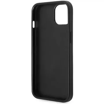 Etui Guess GUHCP15S4GMGGR pro iPhone 15 6,1" szary/šedý pevný obal 4G velké kovové logo