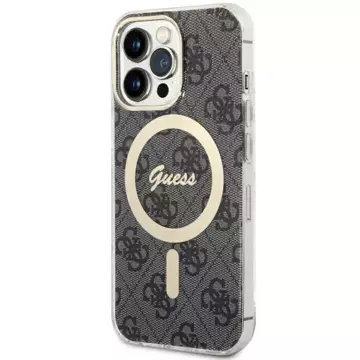 Etui Guess GUHMP13LH4STK pro iPhone 13 Pro / 13 6,1" pevný obal 4G MagSafe