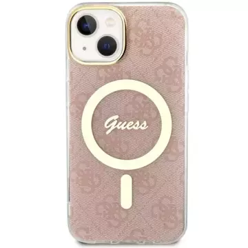 Etui Guess GUHMP14MH4STP pro iPhone 14 Plus 6,7" pevný obal 4G MagSafe