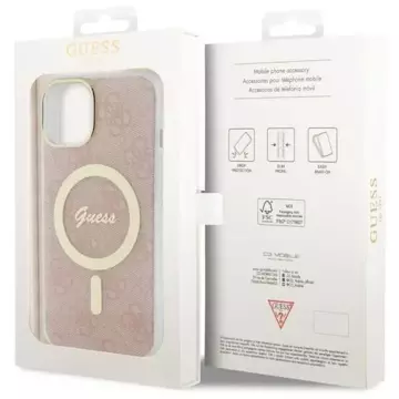 Etui Guess GUHMP14MH4STP pro iPhone 14 Plus 6,7" pevný obal 4G MagSafe