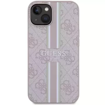 Etui Guess GUHMP14MP4RPSP na iPhone 14 Plus 6,7" pevný obal 4G Printed Stripes MagSafe