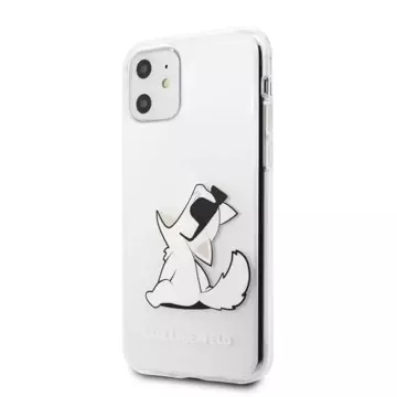 Etui Karl Lagerfeld KLHCN61CFNRC pro iPhone 11 6,1" / Xr pevné pouzdro Choupette Fun