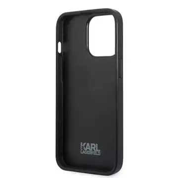 Etui Karl Lagerfeld KLHCP13LPMNFIK1 pro iPhone 13 Pro / 13 6,1" Flower Ikonik Karl