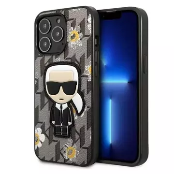 Etui Karl Lagerfeld KLHCP13LPMNFIK1 pro iPhone 13 Pro / 13 6,1" Flower Ikonik Karl