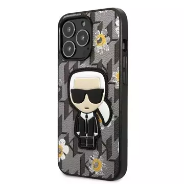 Etui Karl Lagerfeld KLHCP13LPMNFIK1 pro iPhone 13 Pro / 13 6,1" Flower Ikonik Karl