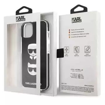 Etui Karl Lagerfeld KLHCP13MTPE2TK pro iPhone 13 6,1" pevný obal Karl