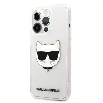 Etui Karl Lagerfeld KLHCP13XCTR pro iPhone 13 Pro Max 6,7" pevné pouzdro Choupette Head