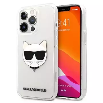 Etui Karl Lagerfeld KLHCP13XCTR pro iPhone 13 Pro Max 6,7" pevné pouzdro Choupette Head